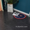 Plancher en plastique vinyle de style de pierre pour la décoration intérieure